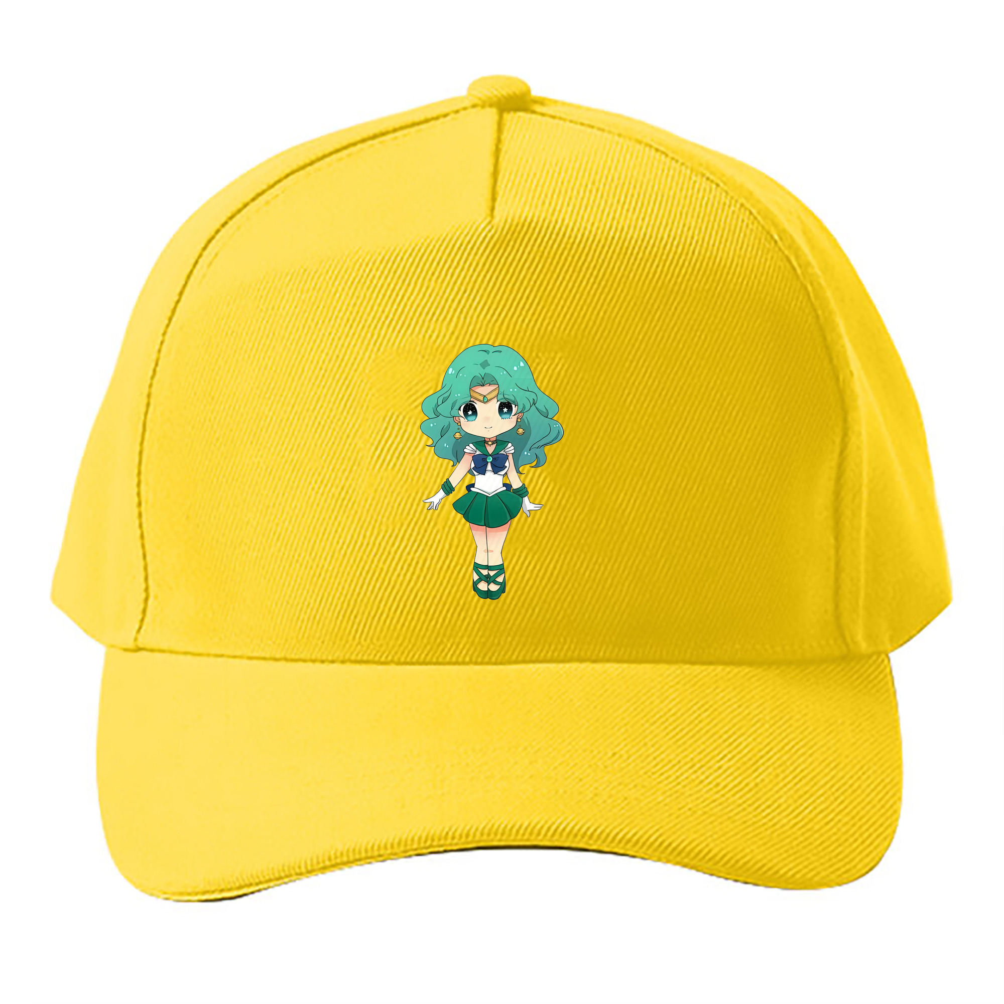 （画像用） 美少女戦士セーラームーン 海王 みちる（かいおう みちる） Sailor Moon Kaiou Michiru ベースボールキャップ 綿100％ 男女兼用 帽子 スポーツ